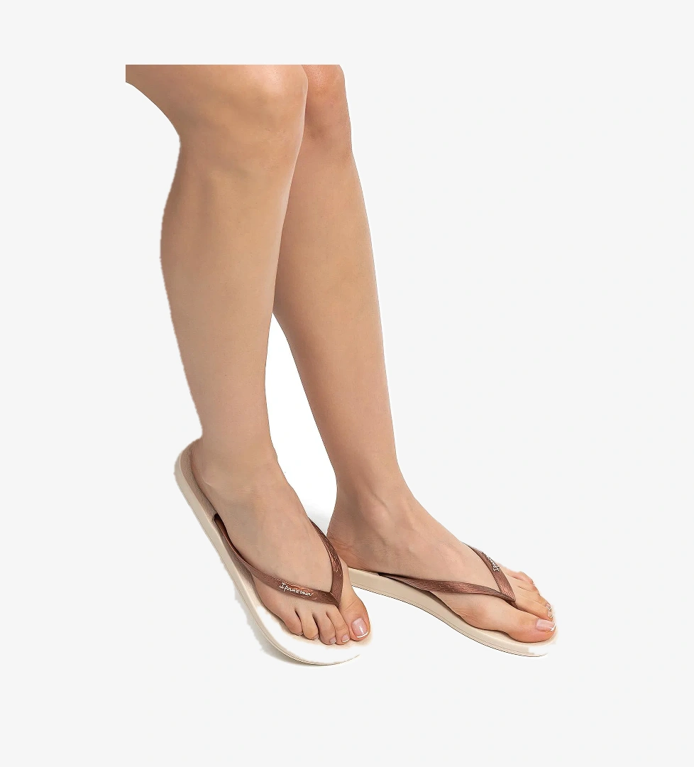 Anatomica Kadın Parmak Arası Terlik Bej 35/42 - Görsel 1