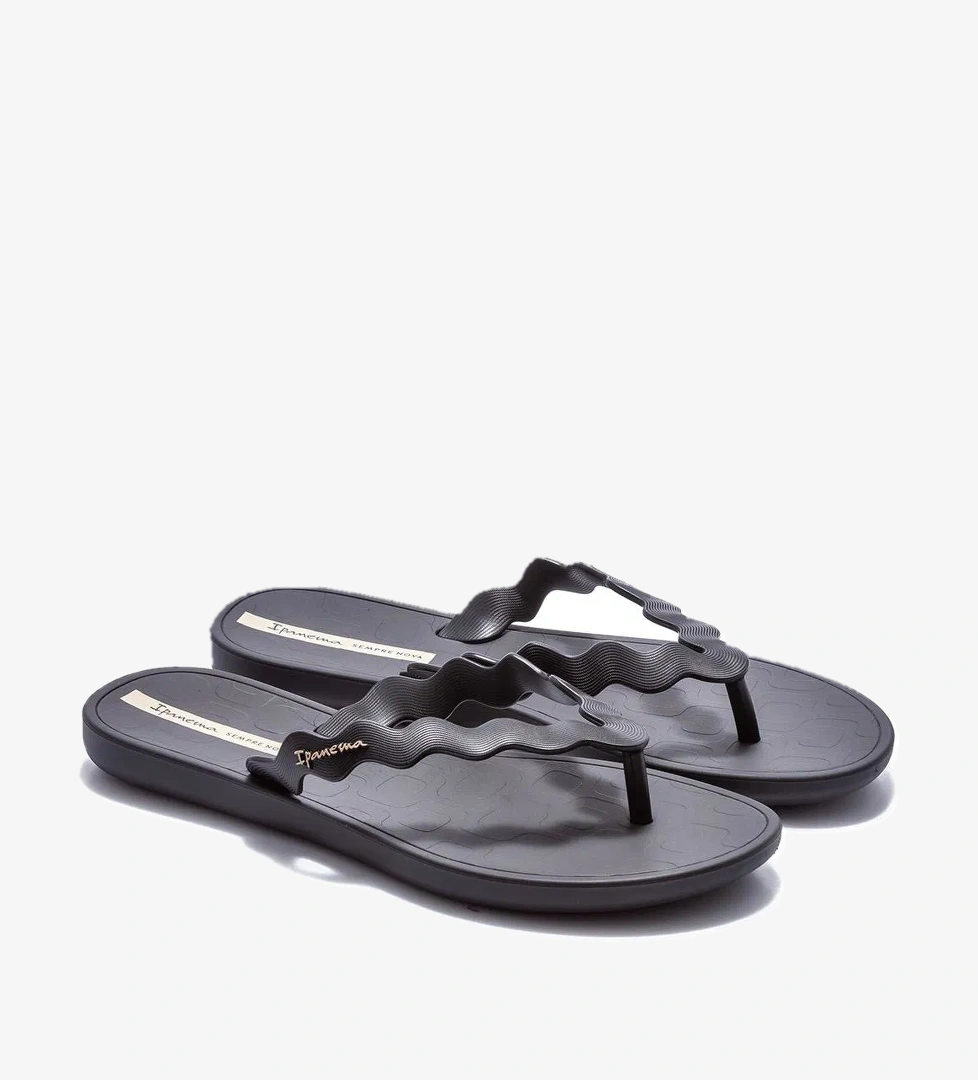 Ipanema Zig Kadın Parmak Arası Terlik Siyah 35/42 model görseli