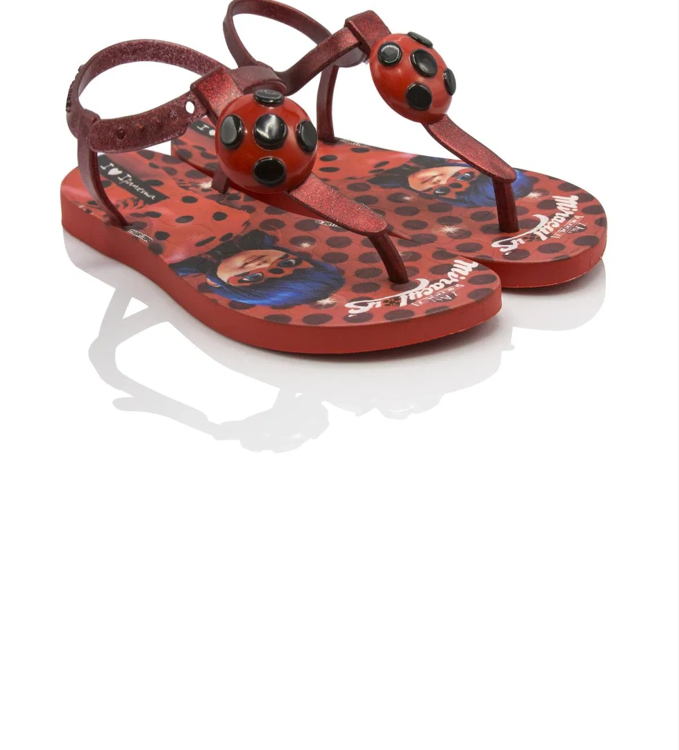 Ladybug Çocuk Sandalet Kırmızı 30/35 - Görsel 1