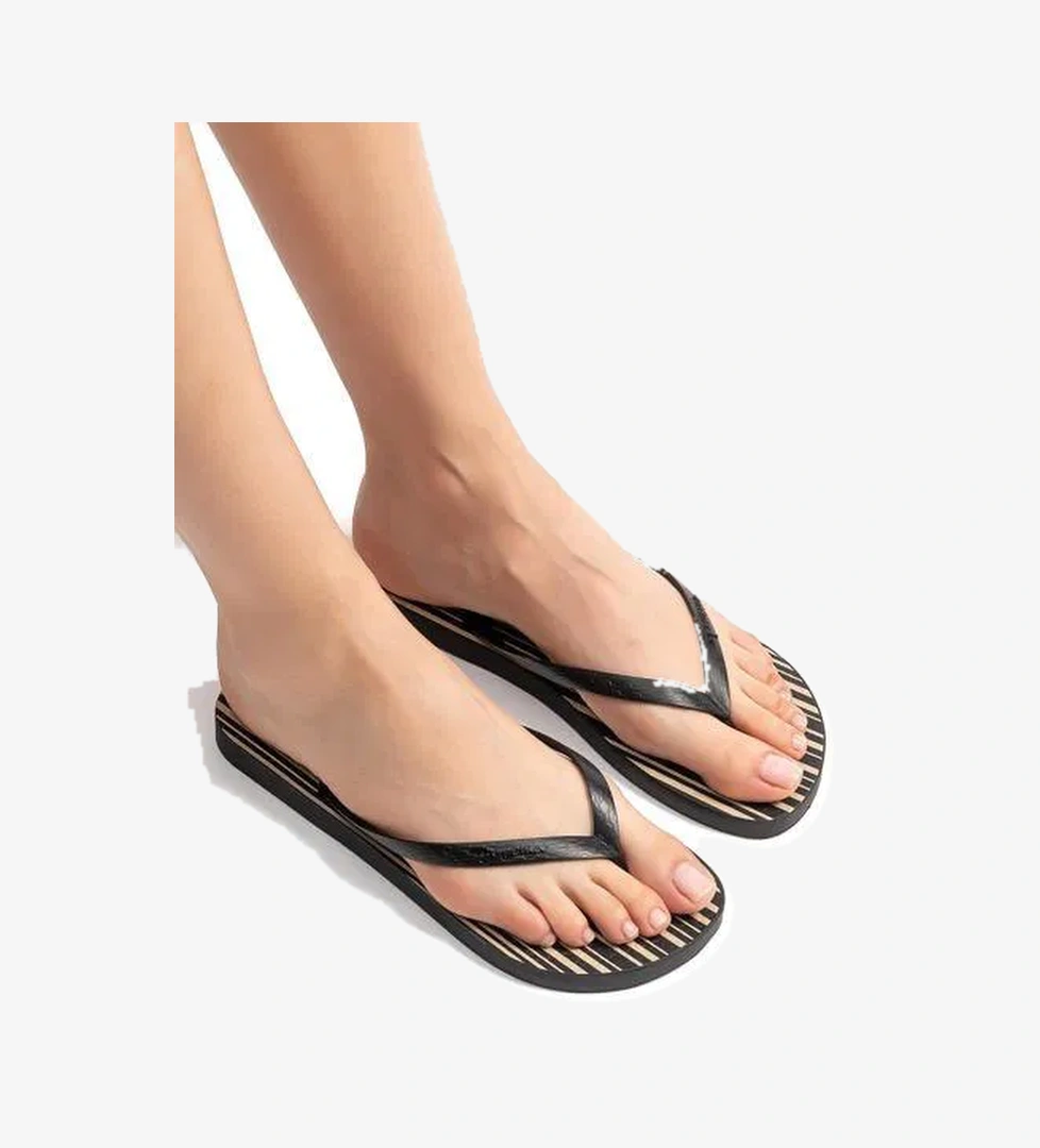 Classıca Happy Kadın Parmak Arası Terlik Siyah 35/42 - Görsel 1