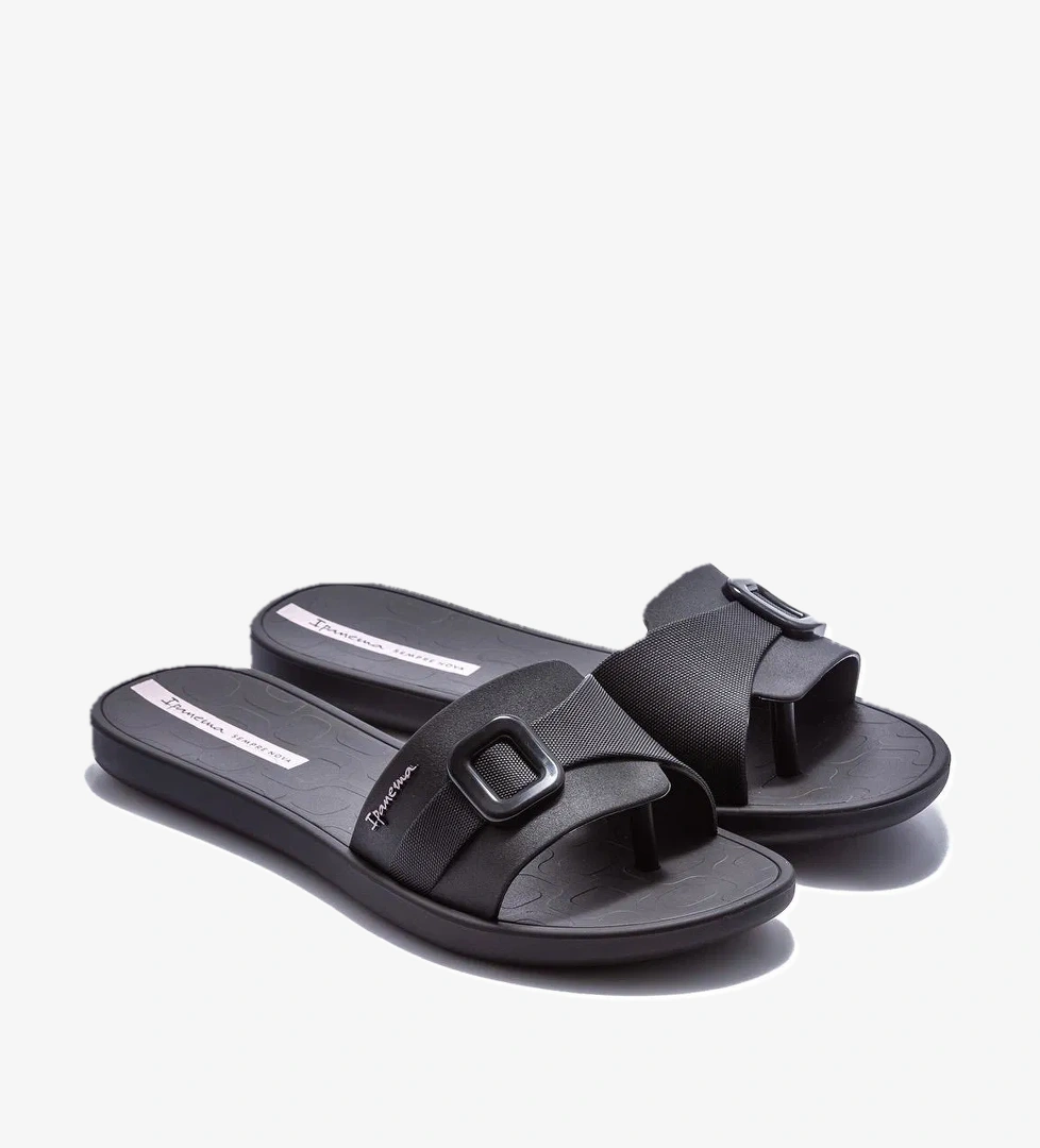 Clip Kadın Parmak arası Terlik Siyah 36/42 - Görsel 1