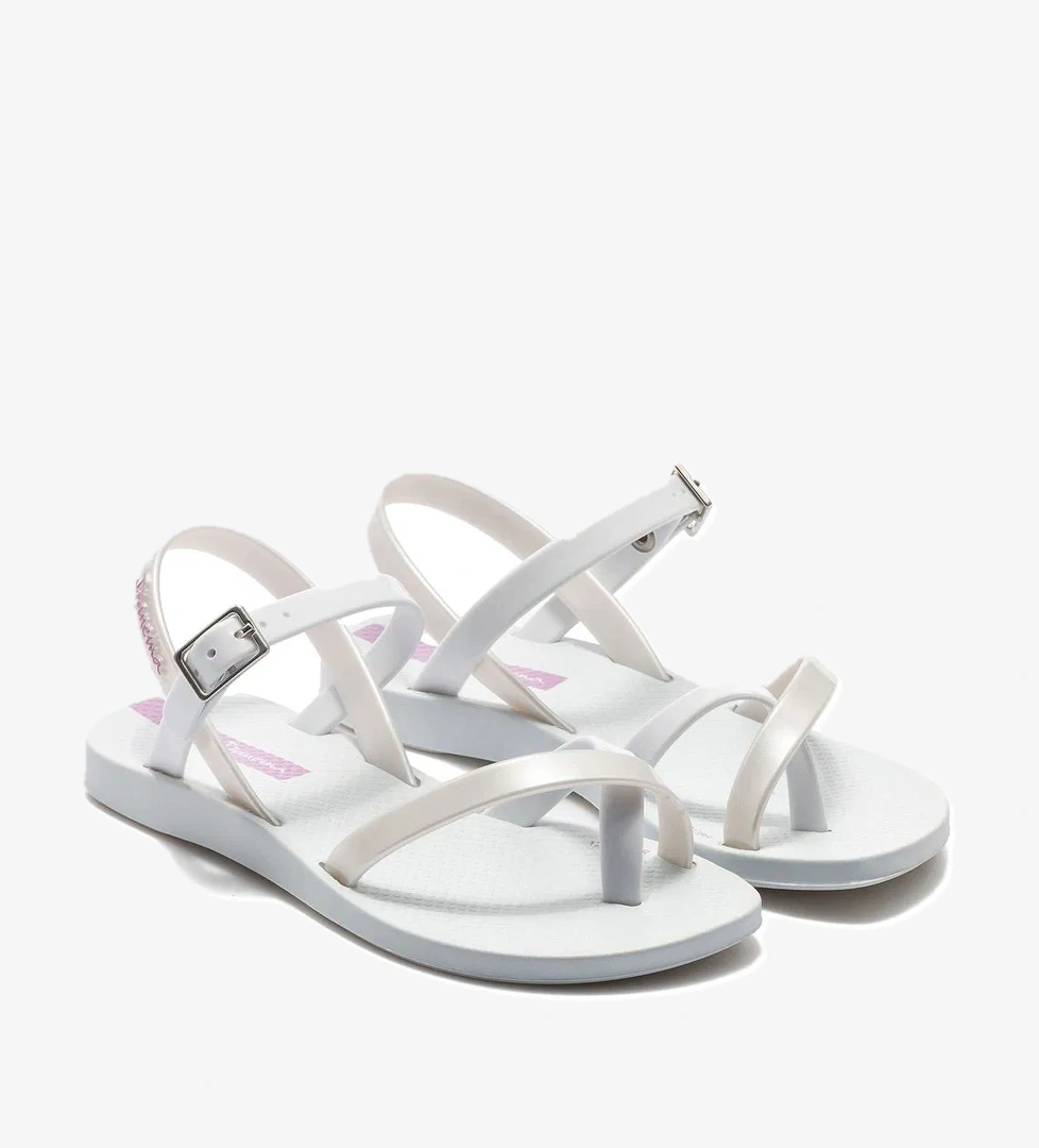 Fashion Çocuk Sandalet Beyaz 25/35 - Görsel 1