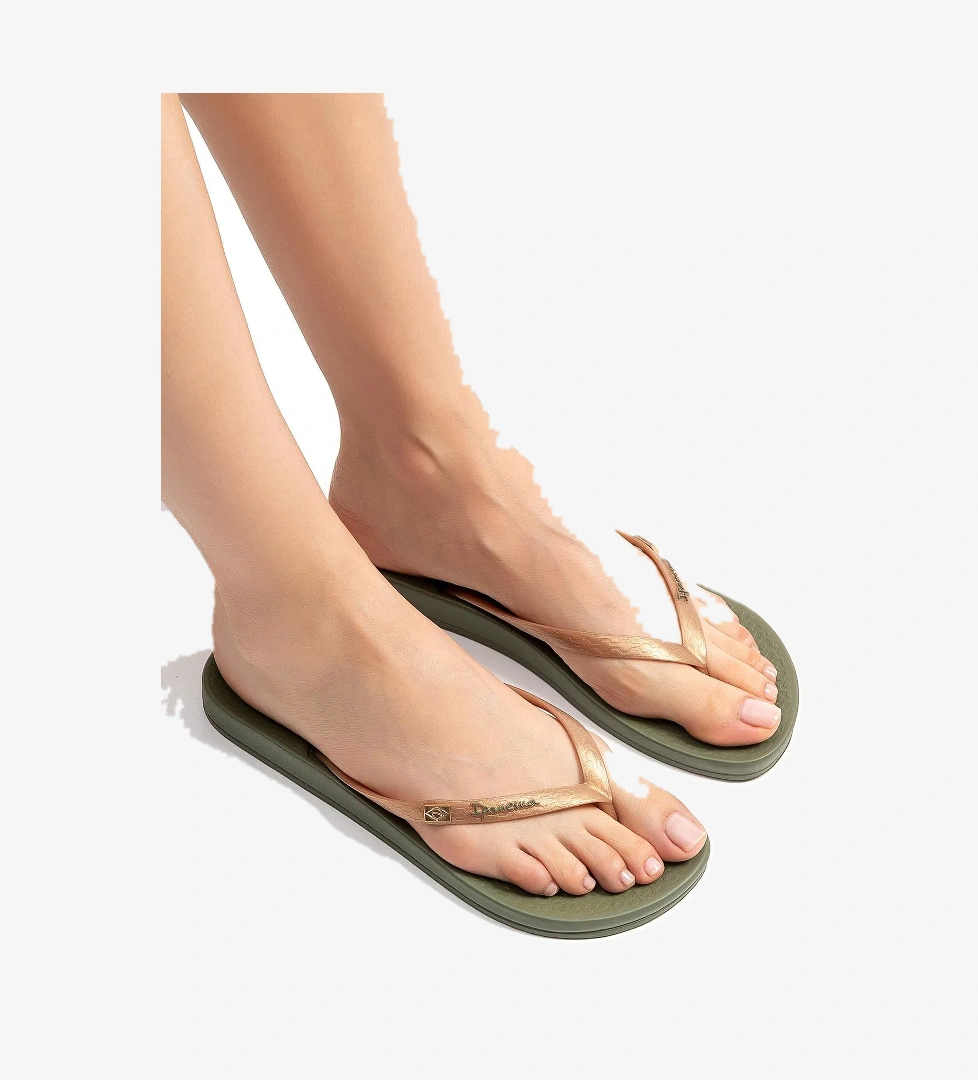 Anat Brasilidade Kadın Parmak Arası Terlik Yeşil 35/42 - Görsel 1