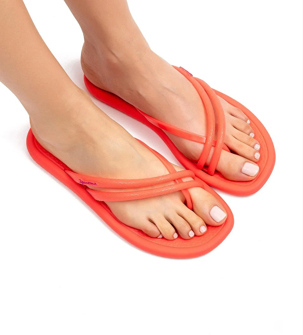 Meu Sol Rasteria Kadın Parmak Arası Terlik Turuncu 37/42 - Görsel 1