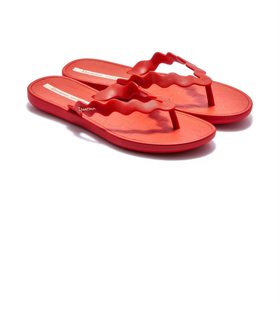 Zig Kadın Parmak Arası Terlik Kırmızı 35/42 - Görsel 1