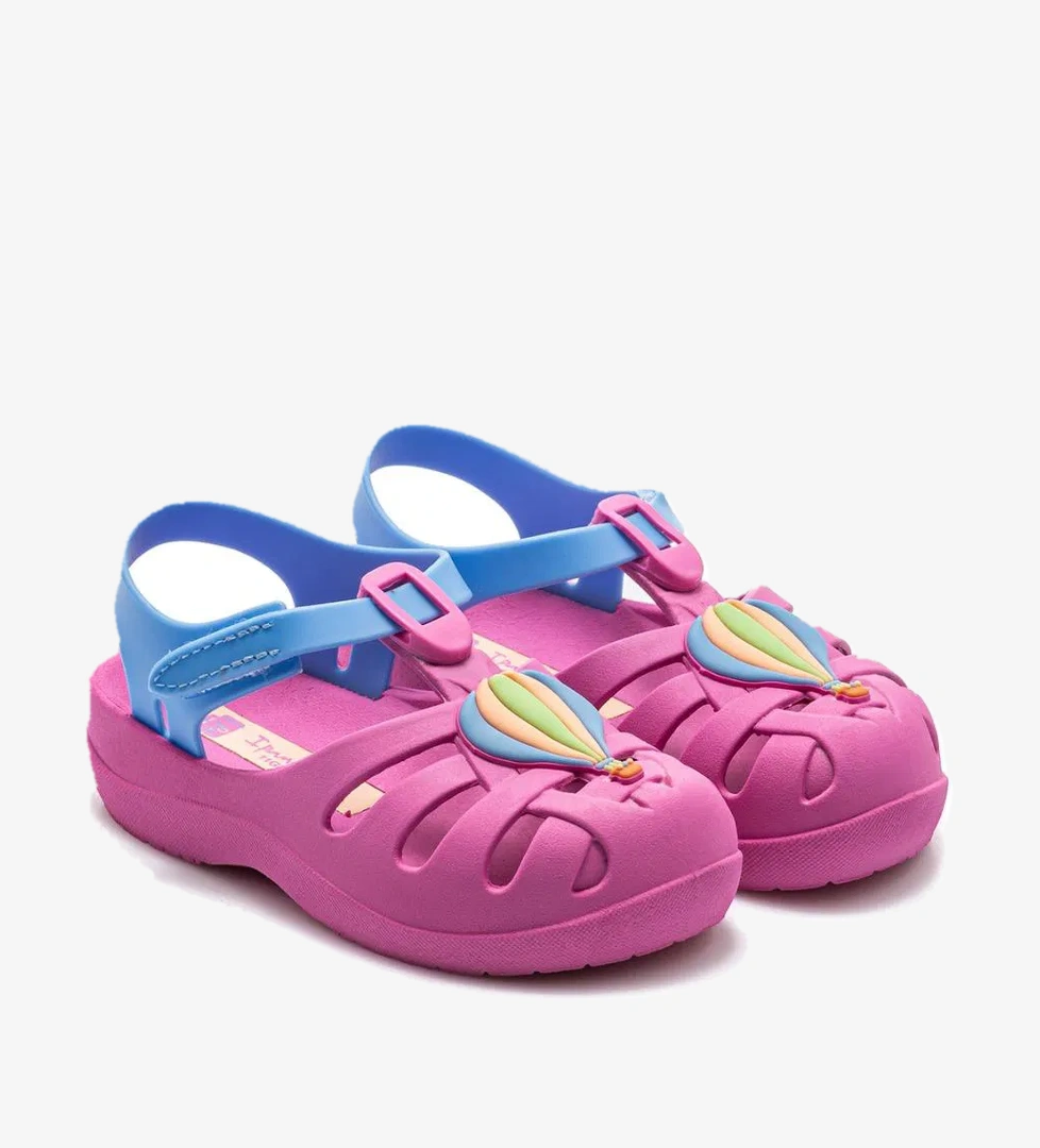 Summer Çocuk Sandalet Lila-Mavi 19/29 - Görsel 1