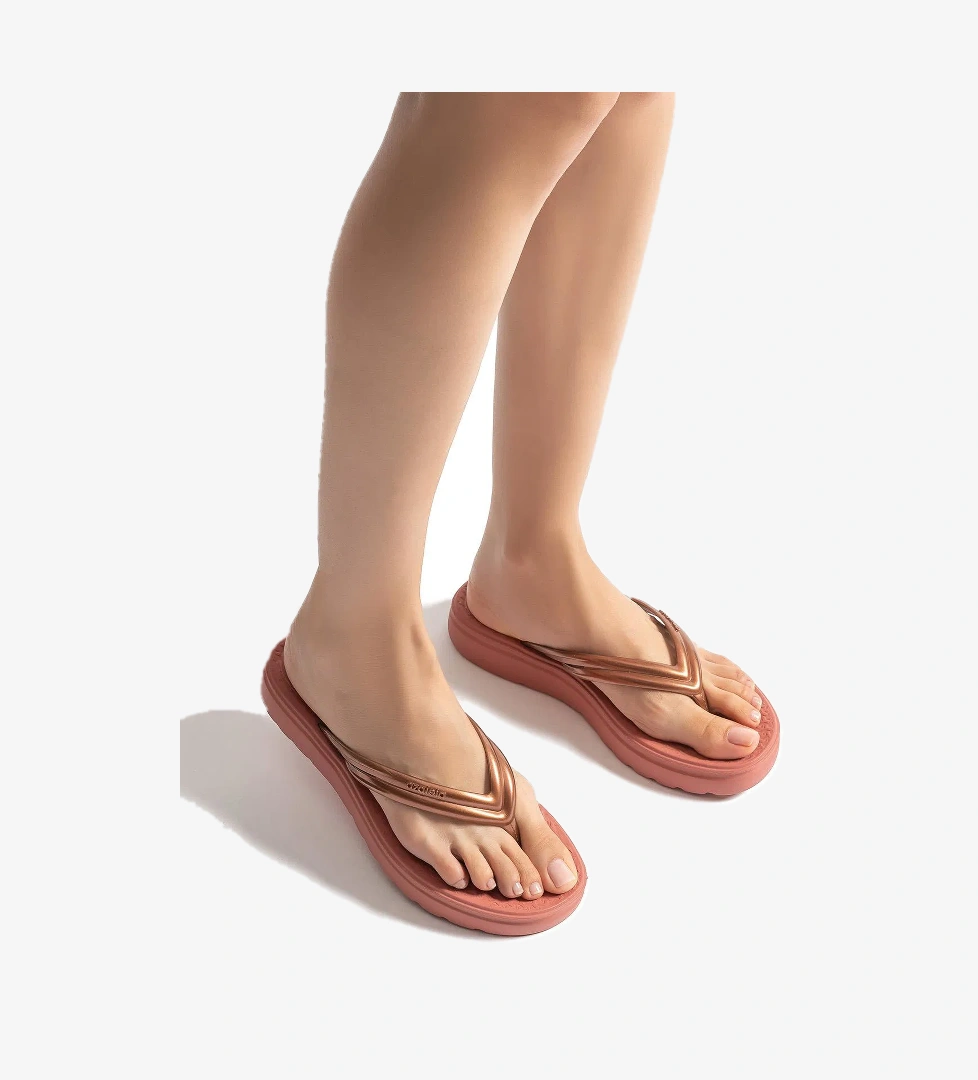 Jo Kadın Parmak Arası Terlik Bronz 35/40 - Görsel 1