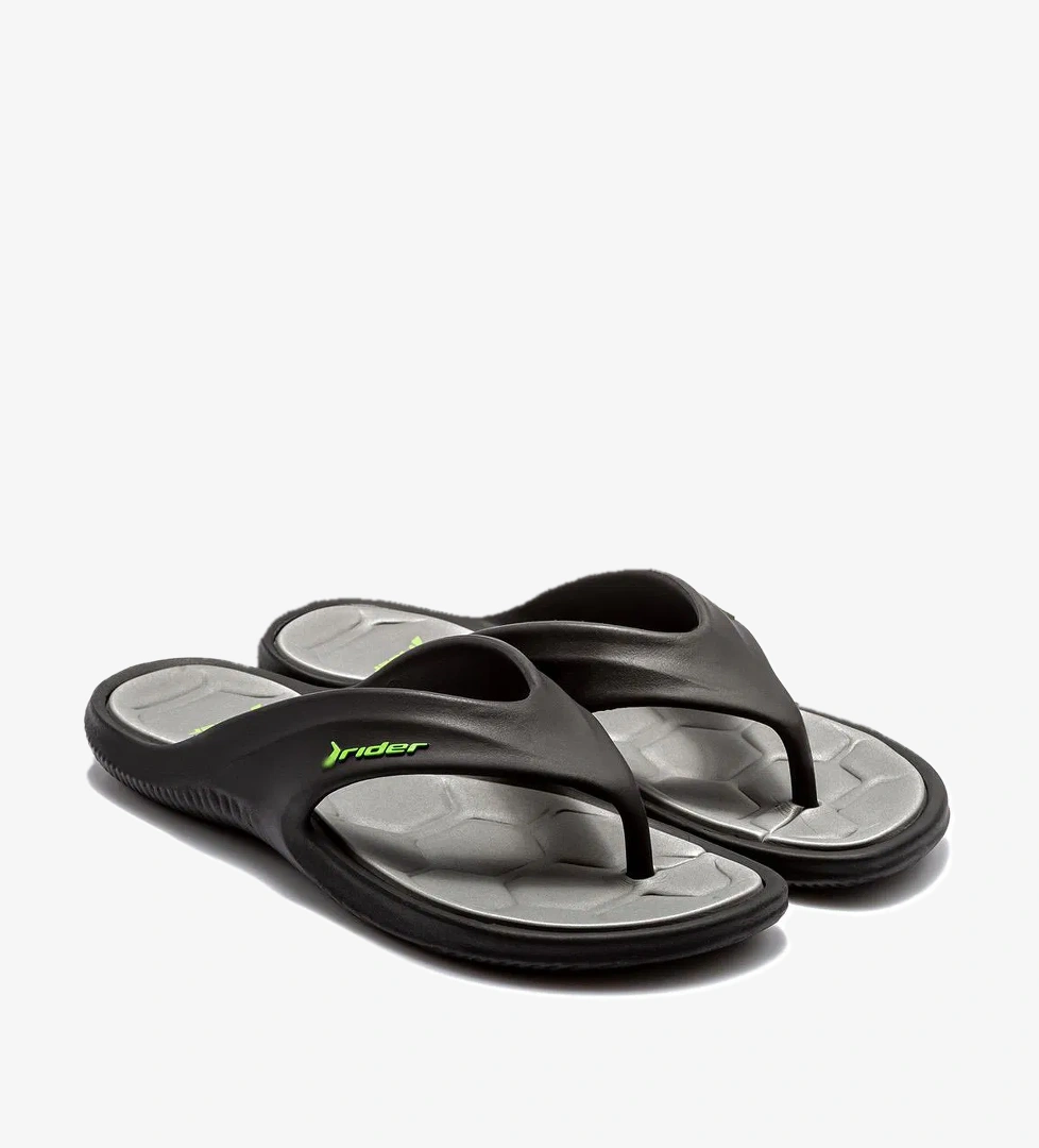 Cape Erkek Parmak Arası Terlik Siyah- Yeşil 39/46 - Görsel 1