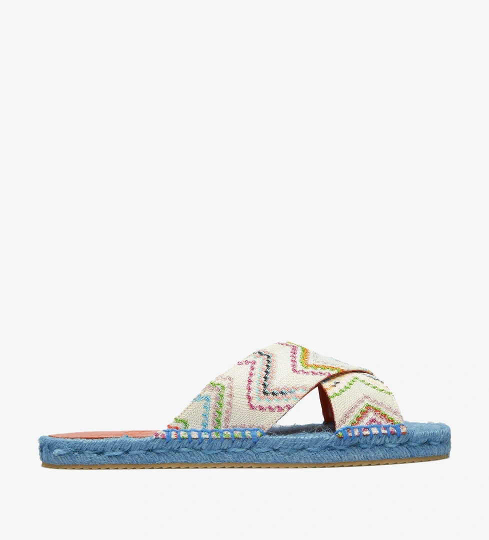 Missoni Kadın Mavi Terlik - Görsel 1