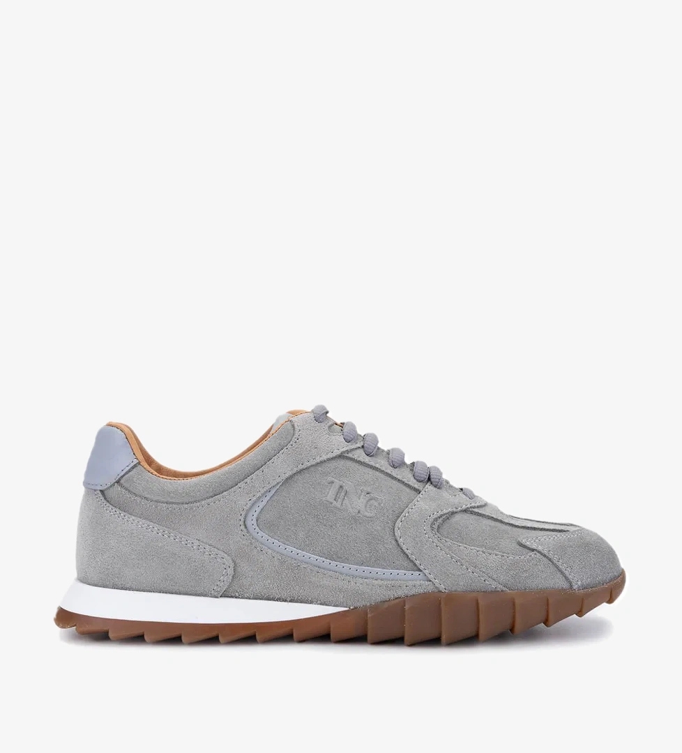 Tamer Tanca Tamer Tanca Kadın Hakiki Deri Gri Sneakers &amp; Spor Ayakkabı model görseli