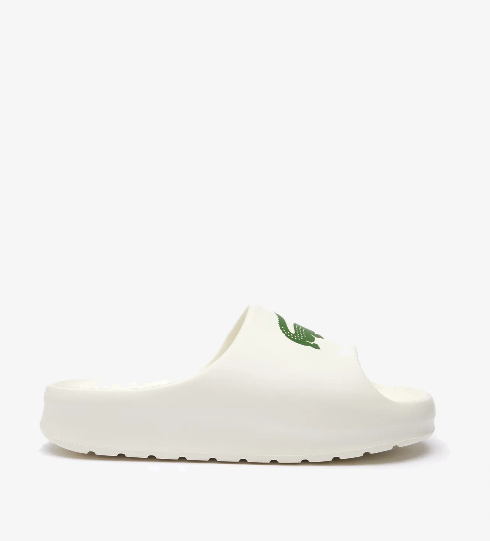 Lacoste Serve Slide 2.0 Kadın Beyaz Terlik - Görsel 1