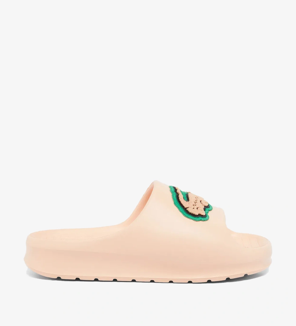 Lacoste Croco 2.0 Evo Kadın Pembe Terlik - Görsel 1