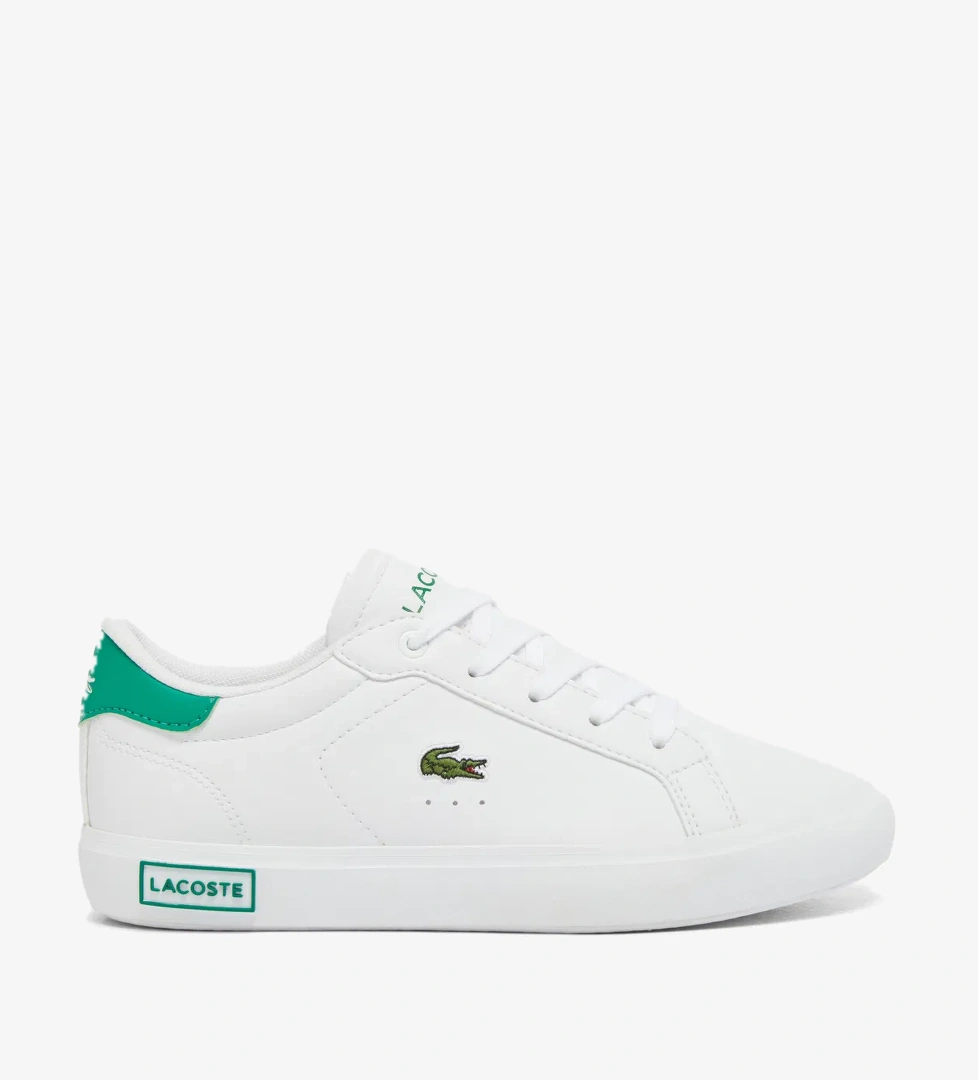 Lacoste Powercourt Çocuk Beyaz Sneaker