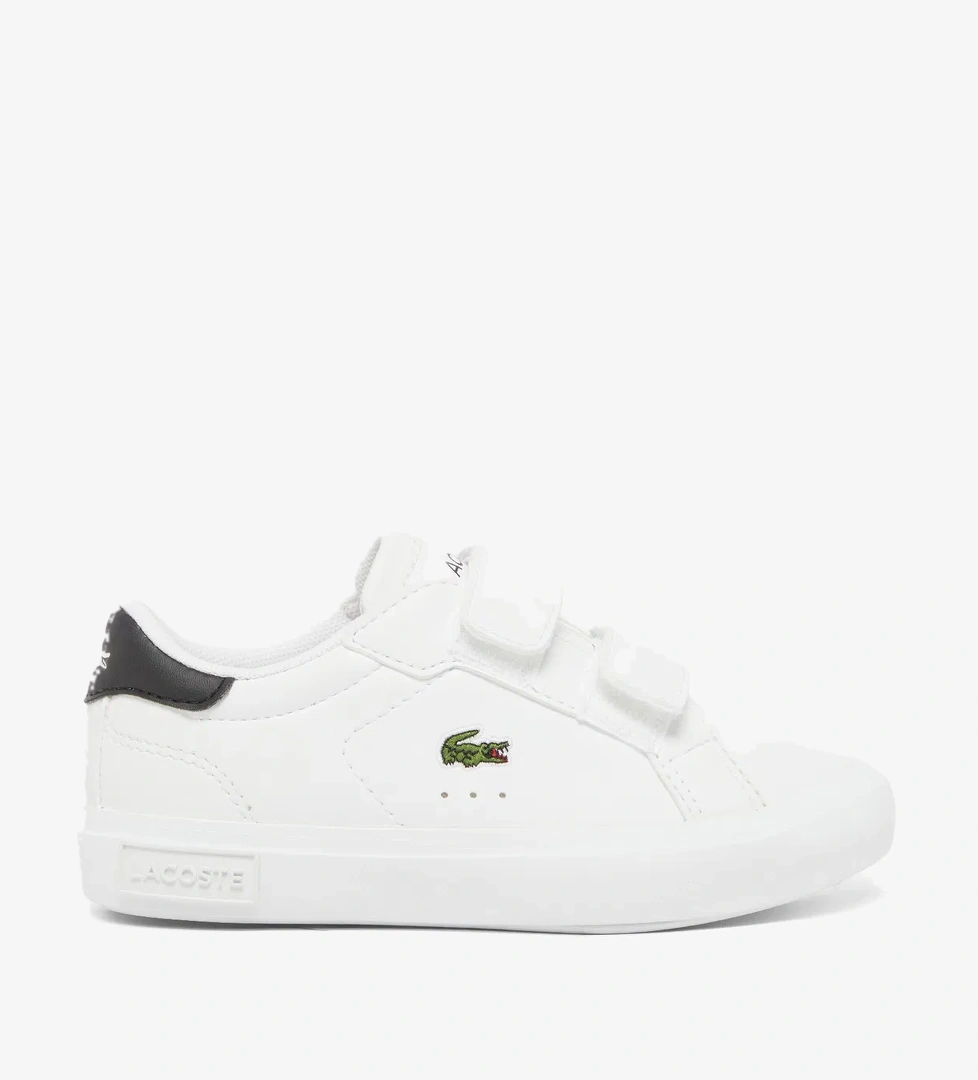 Lacoste Powercourt Çocuk Beyaz Sneaker - Görsel 1