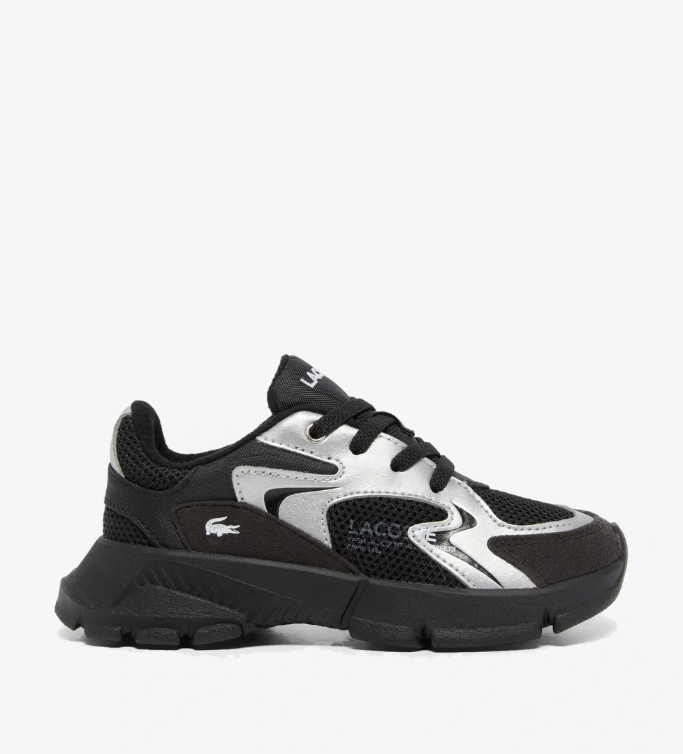 Lacoste L003 Neo Bebek Siyah Sneaker - Görsel 1