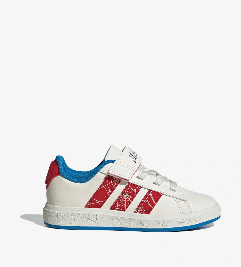 adidas Grand Court Spider-Man Çocuk Beyaz Sneaker