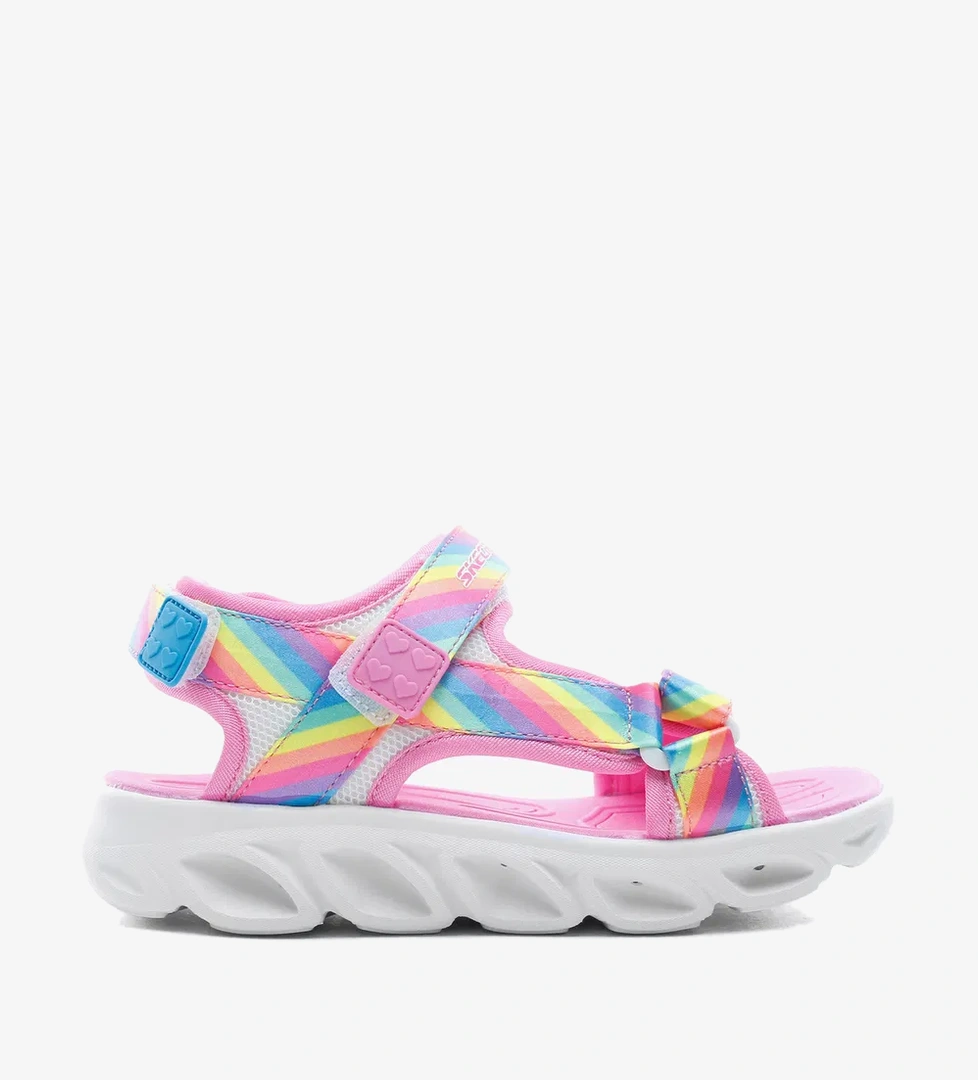 Skechers Skechers Hypno Splash - Rainbow Lights Çocuk Işıklı Pembe Sandalet model görseli
