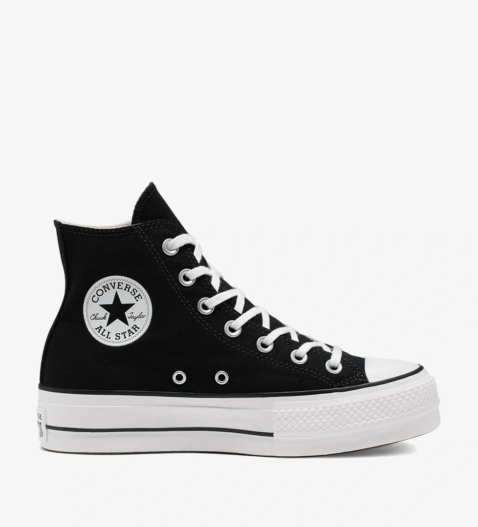 Converse Converse Chuck Taylor All Star Lift Hi Unisex Platform Siyah Sneaker model görseli