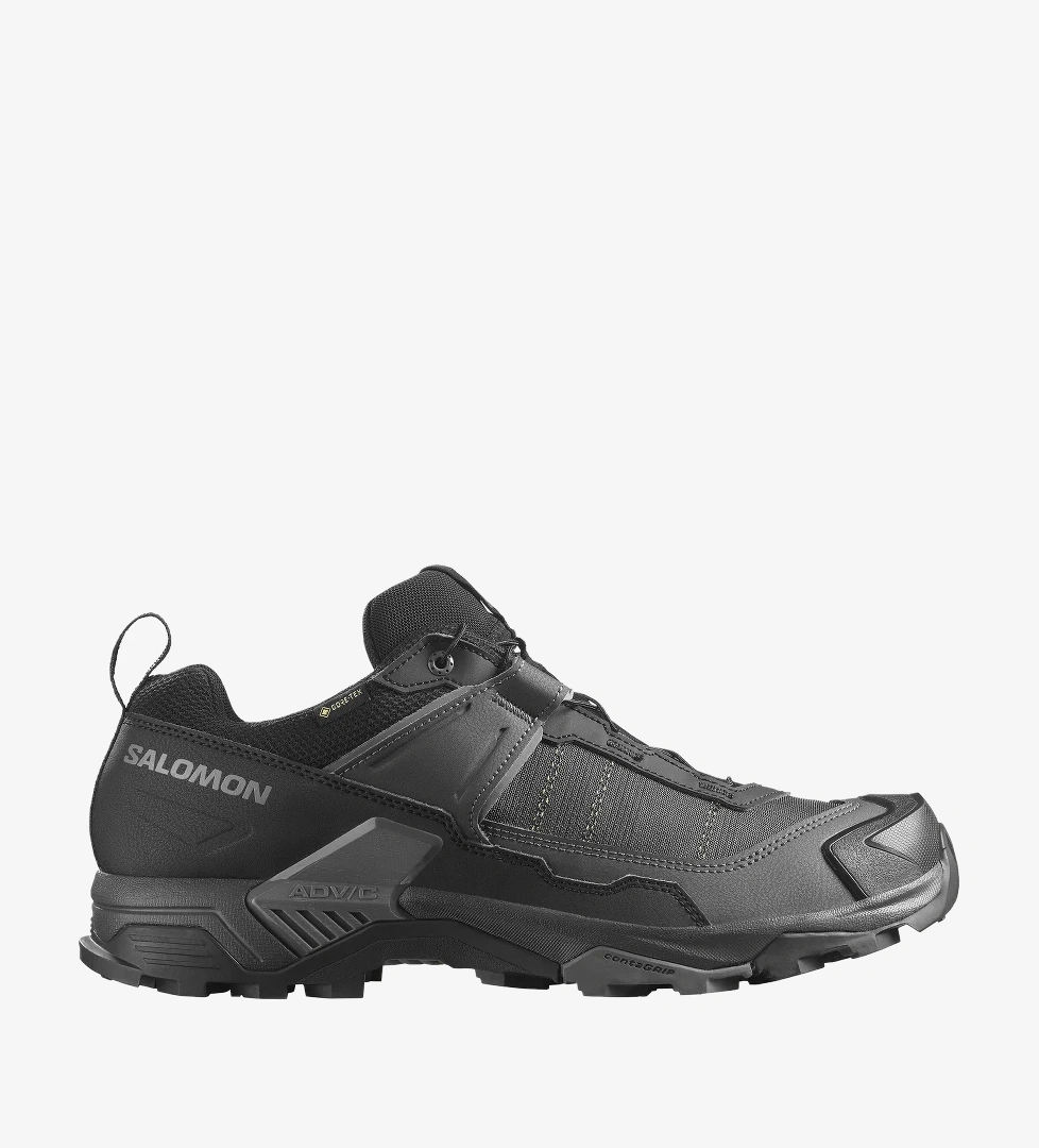 Salomon Salomon X Ultra 5 Gore Tex Erkek Siyah Outdoor Ayakkabı model görseli