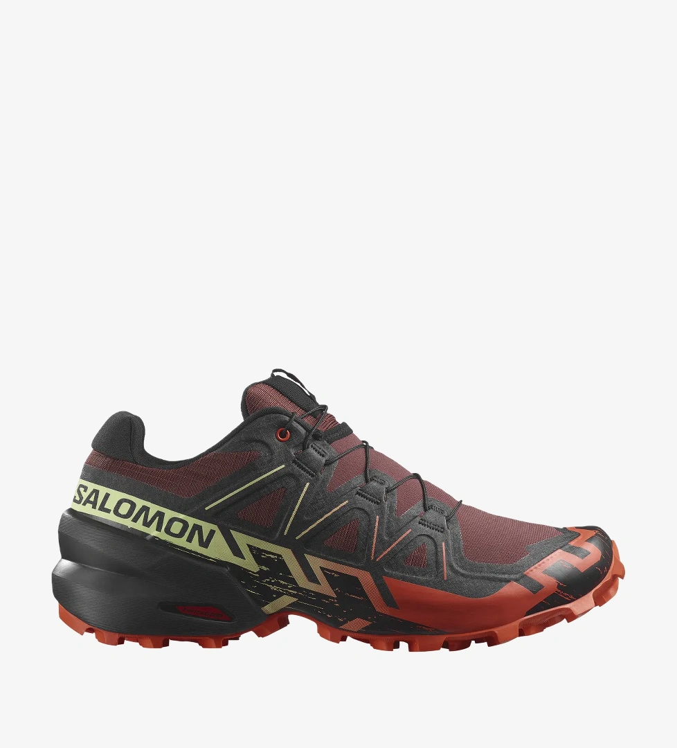 Salomon Speedcross 6 Erkek Kırmızı Koşu Ayakkabısı - Görsel 1