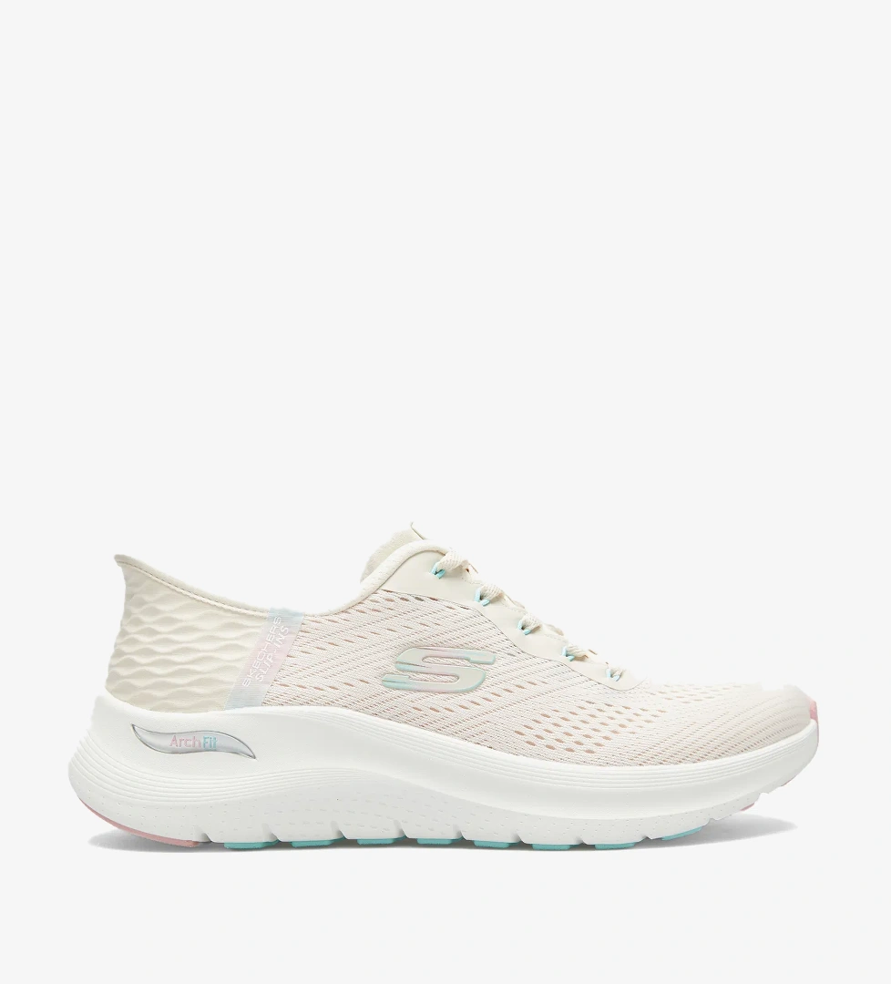 Skechers Arch Fit 2.0 Easy Chic Kadın Bej Spor Ayakkabı - Görsel 1