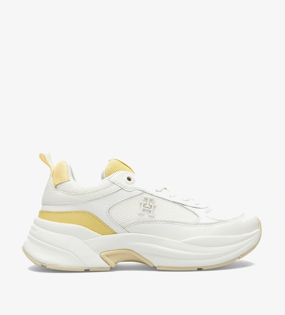 Tommy Hilfiger Tommy Hifiger Runner Chunky Kadın Beyaz Spor Ayakkabı model görseli