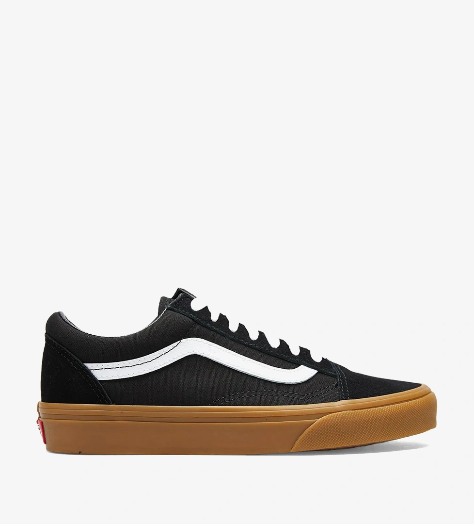 Vans Old Skool Kadın Siyah Süet Sneaker - Görsel 1