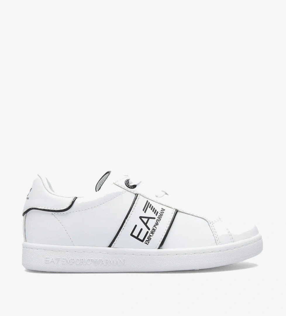 Emporio Armani Classic Logo Kadın Beyaz Sneaker