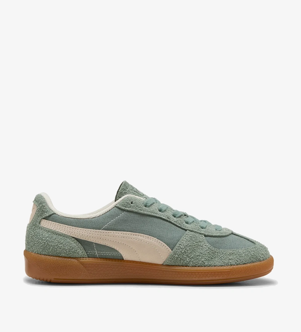 Puma Puma Palermo Vintage Kadın Yeşil Spor Ayakkabı Sneaker | FashFed Yeşil - 1. görsel