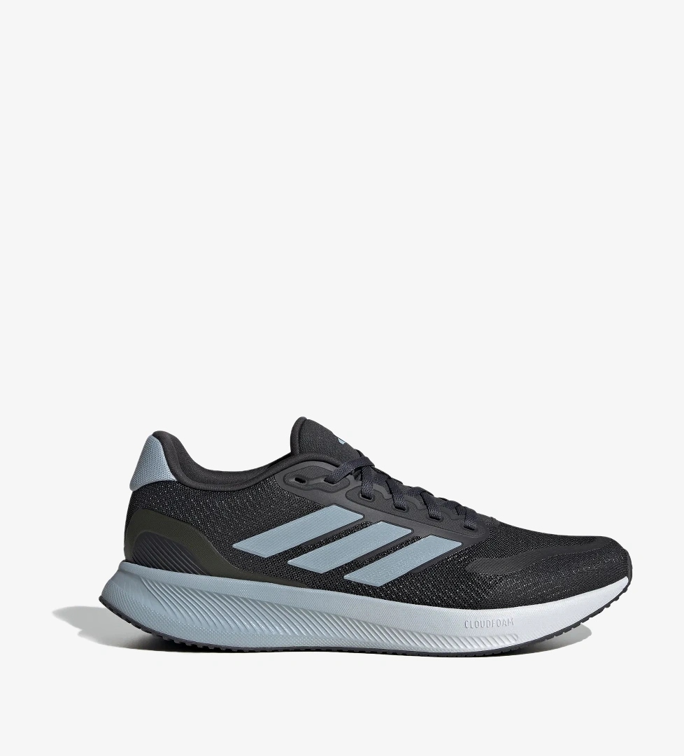 adidas Runfalcon 5 Erkek Gri Koşu Ayakkabısı - Görsel 1