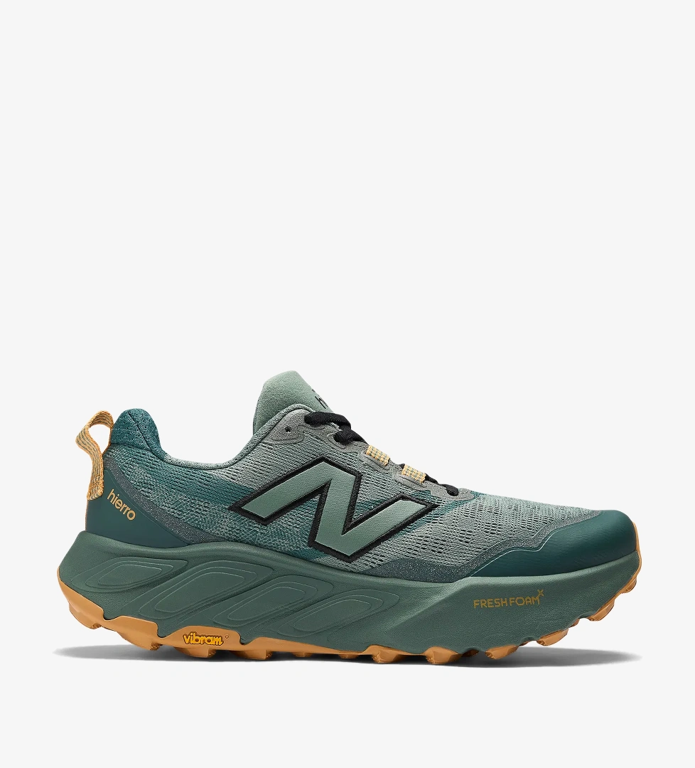 New Balance New Balance Fresh Foam X Hierro v9 Erkek Yeşil Koşu Ayakkabısı model görseli
