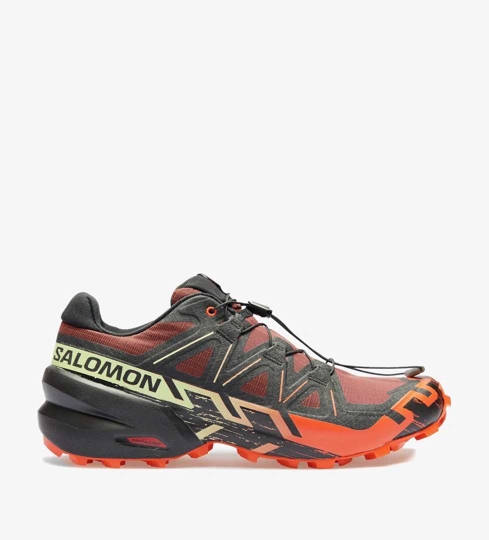 Salomon Speedcross 6 Erkek Bordo Koşu Ayakkabısı - Görsel 1
