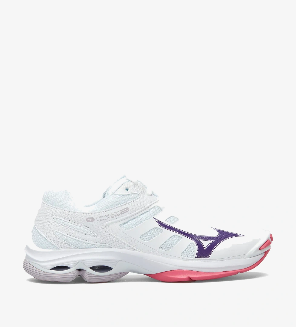 Mizuno Wave Voltage 2 Kadın Beyaz Voleybol Ayakkabısı - Görsel 1