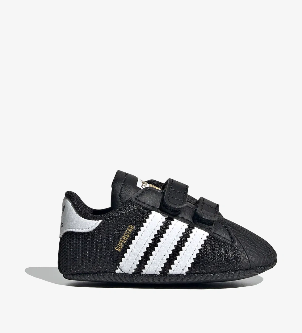 adidas Superstar Crıb Bebek Siyah Spor Ayakkabı - Görsel 1