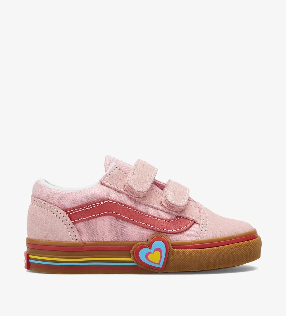 Vans Vans Old Skool V Heart Bebek Pembe Sneaker model görseli