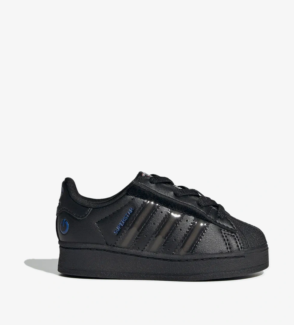 adidas Superstar Led Lights Cf El I Bebek Siyah Spor Ayakkabı - Görsel 1