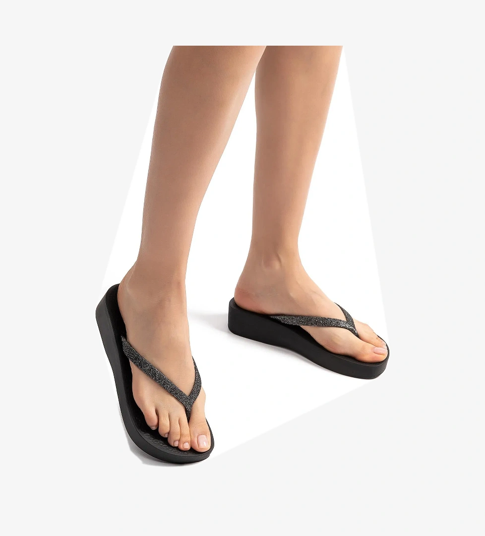 Ipanema Mesh Chic Kadın Parmak Arası Terlik Siyah 35/42 model görseli