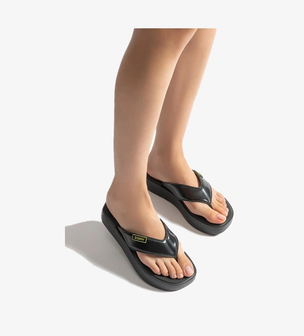 Zaxy Trend Kadın Parmak Arası Terlik Siyah 35/42 model görseli