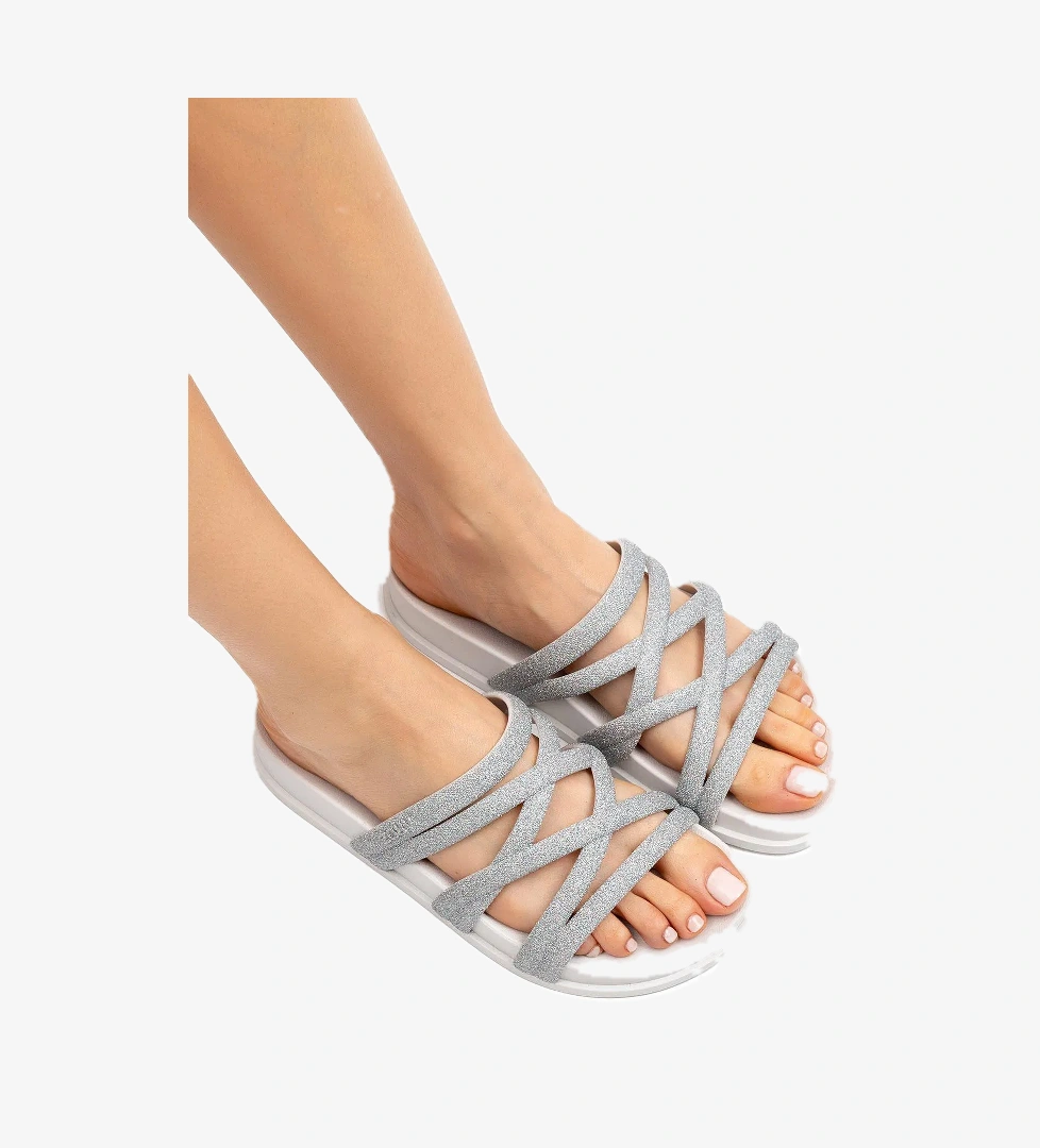 Zaxy Shine Ad Kadın Terlik Gümüş 35/42 model görseli