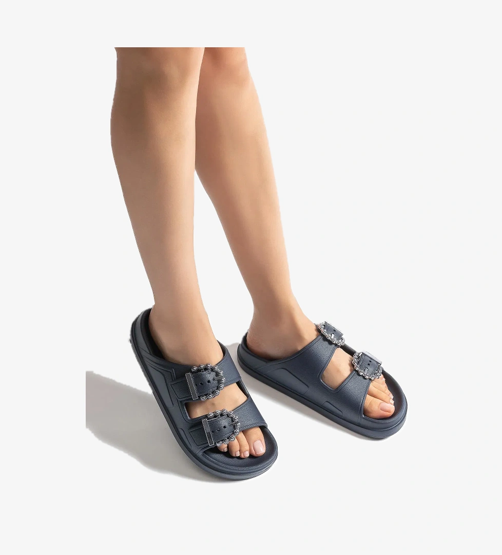 Zanita Kadın Terlik Lacivert 36/41 - Görsel 1