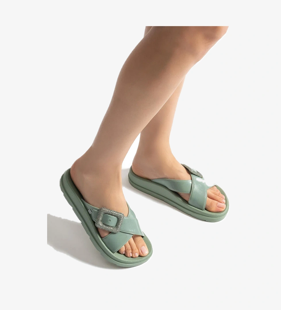 En Ucuz Zaxy Match Kadın Terlik Yeşil 35/40 Yeşil ff0004-mint