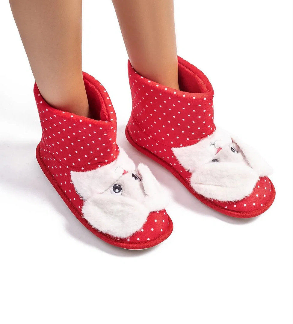 Bunny Kadın Ev Botu Kırmızı 36/41 - Görsel 1