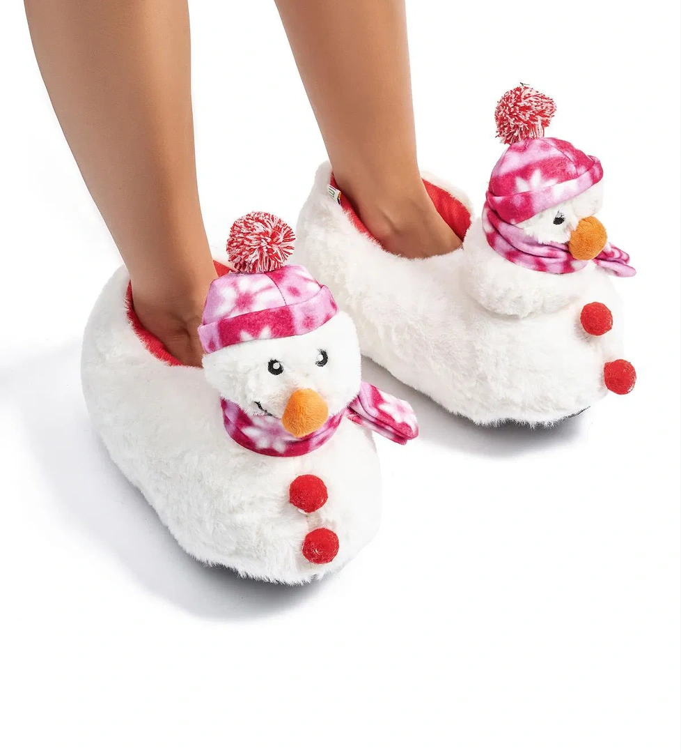 Kardan Kadın,Garson Boy Hayvanlı Panduf Beyaz 36/41 - Görsel 1