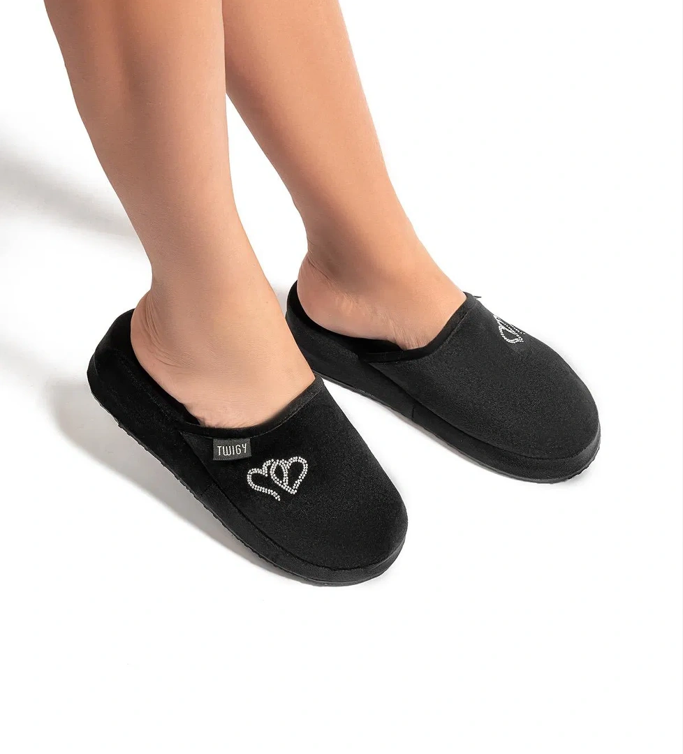 Twigy Lovely Kadın Ev Terliği Siyah 36/40 model görseli