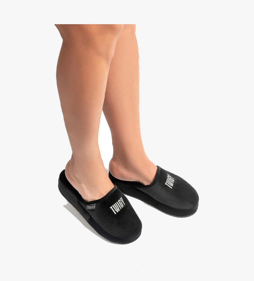 Shiny Kadın Ev Terliği Siyah 36/40 - Görsel 1