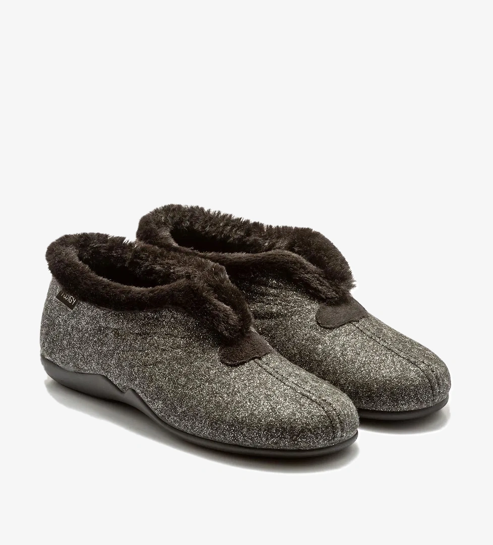 Twigy Granada Kadın Ev Ayakkabısı Siyah 36/41 model görseli