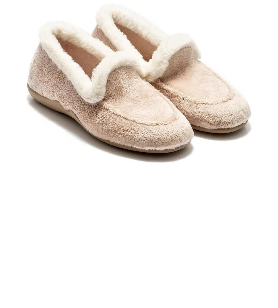 Comfy Kadın Ev Ayakkabısı Pudra 36/41 - Görsel 1