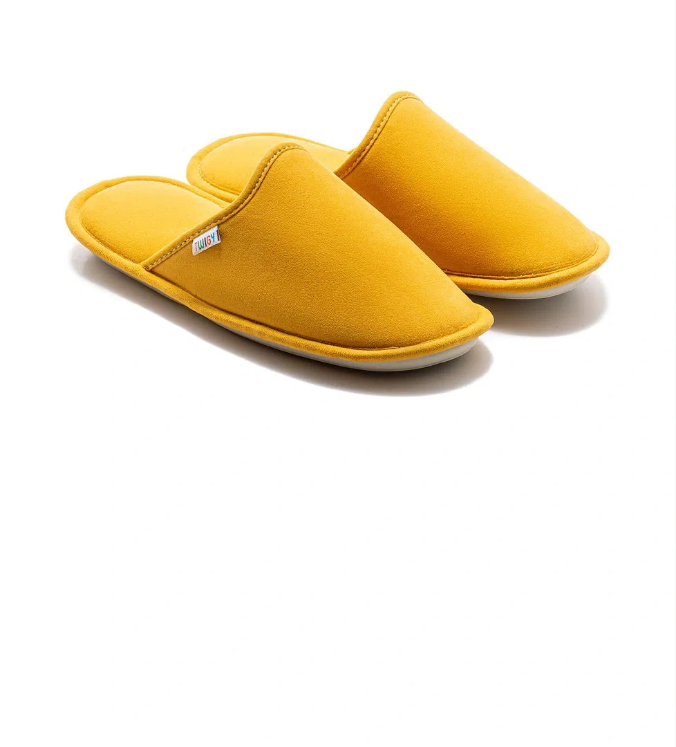 Holly Kadın,Garson Boy Ev Terliği Hardal 36/41 - Görsel 1