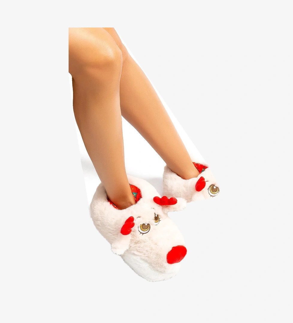 Twigy Betty Kadın Hayvanlı Panduf Bej 36/41 model görseli