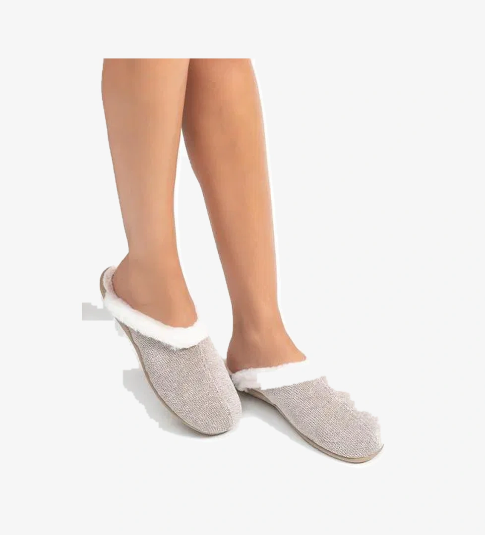 Carla Kadın Ev Terliği Bej 36/41 - Görsel 1